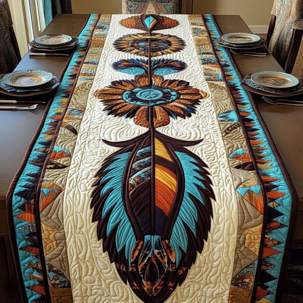Sacred Sky Quilted Table Runner