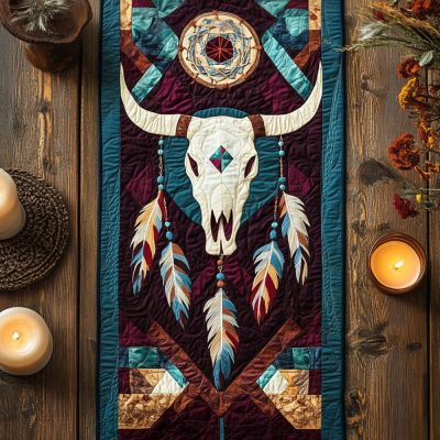 Sacred Web Quilted Table Runner