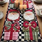Santa Gifts Quilted Table Runner