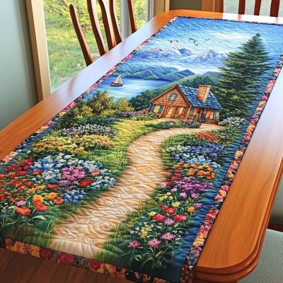 Scenic View Quilted Table Runner