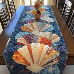 Sea Gem Quilted Table Runner