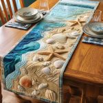 Sea Treasures Quilted Table Runner