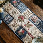 Shabby Chic Rosefield Quilted Table Runner