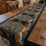 Shadow Navigator Quilted Table Runner