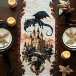 Shadowflight Quilted Table Runner
