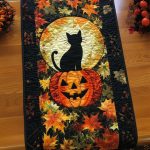 Shadowy Spirits Quilted Table Runner