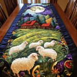 Sheepish Bliss Quilted Table Runner