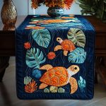Shell Haven Quilted Table Runner