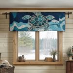 Shell By The Shore Quilted Valance