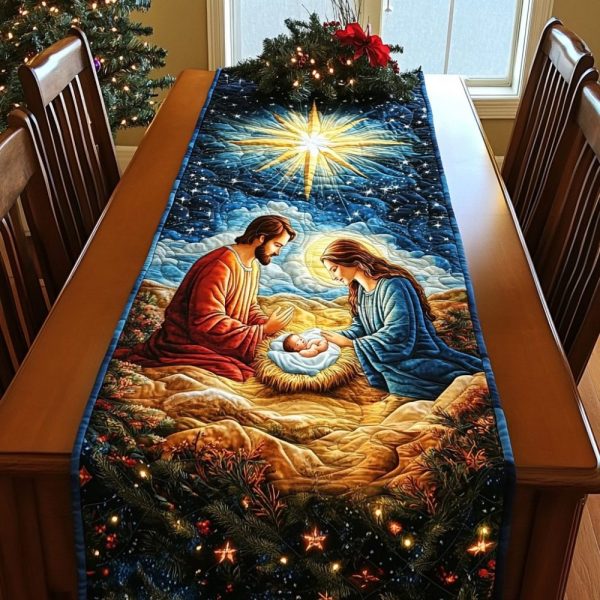 Shepherds Watch Quilted Table Runner