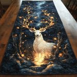 Silent Hoof Quilted Table Runner