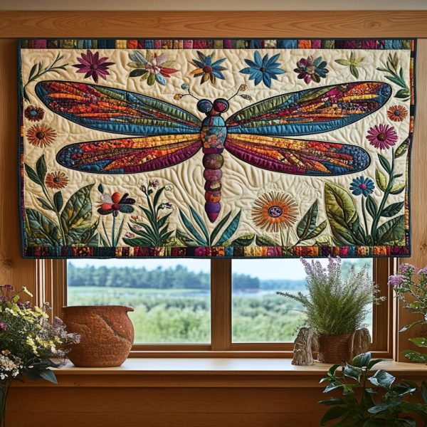 Sky Dancer Quilted Valance