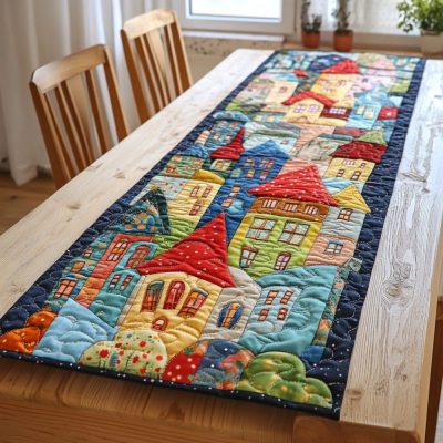 Skyline View Quilted Table Runner