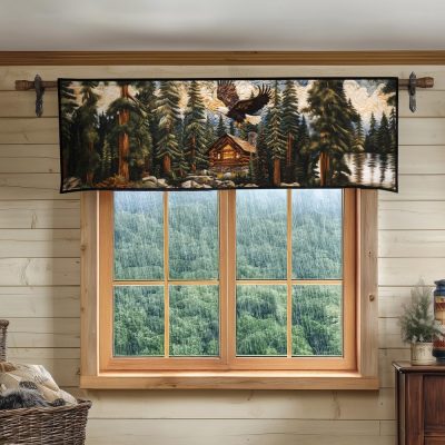 Skyward Bound Quilted Valance