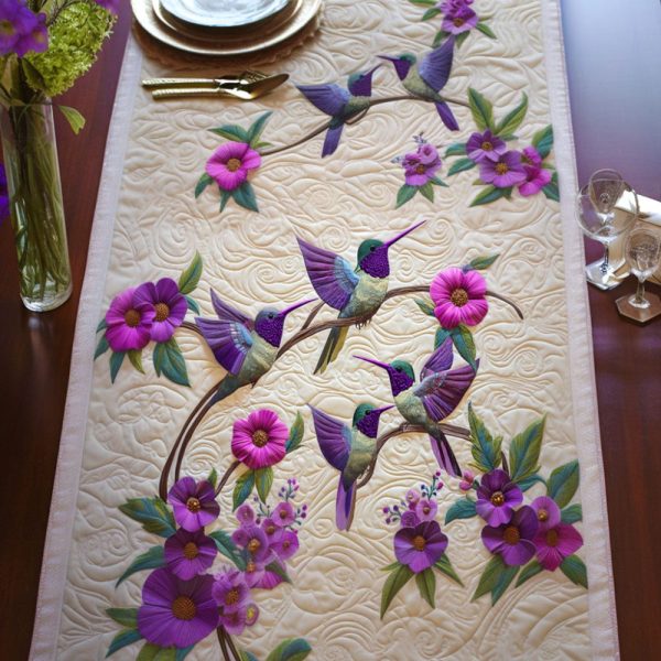 Skyward Flight Quilted Table Runner