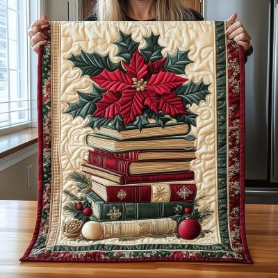 Snowy Tales Quilted Table Runner