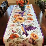 Songbird Charm Quilted Table Runner