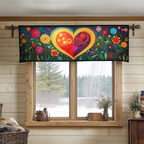 Soulful Touch Quilted Valance