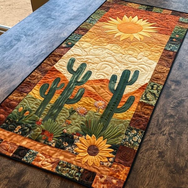 Southwest Spirit Quilted Table Runner
