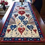 Sparkling Celebration Quilted Table Runner