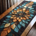 Spiritual Whirl Quilted Table Runner