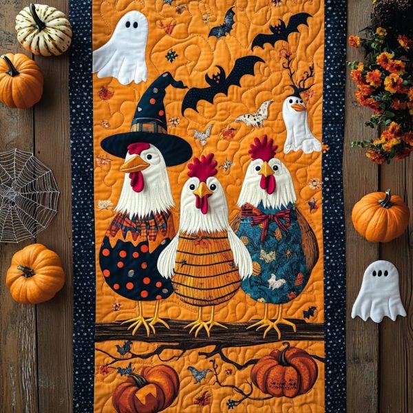 Halloween Quilted Table Runner