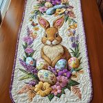 Spring Hopper Quilted Table Runner