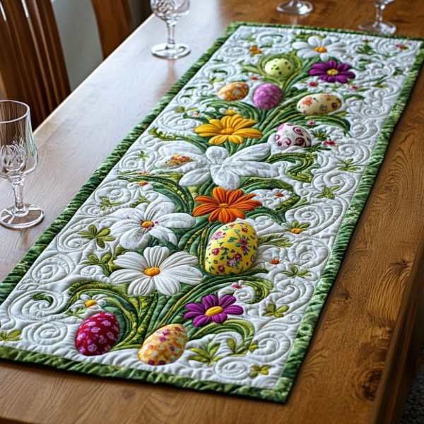 Spring Renewal Quilted Table Runner