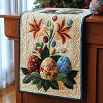 Springtime Whimsy Quilted Table Runner