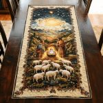 Star Of Bethlehem Quilted Table Runner
