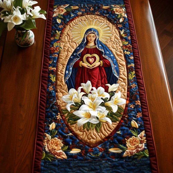 Star Of The Sea Quilted Table Runner