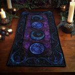 Starry Moon Coven Quilted Table Runner