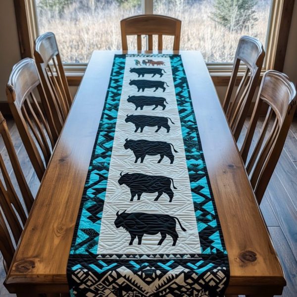 Storm Treader Quilted Table Runner