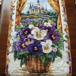 Summer Bloom Quilted Table Runner