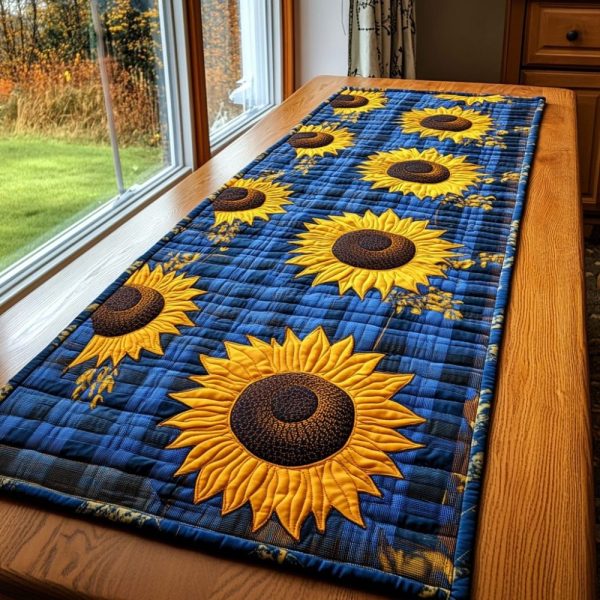 Summer Glow Quilted Table Runner