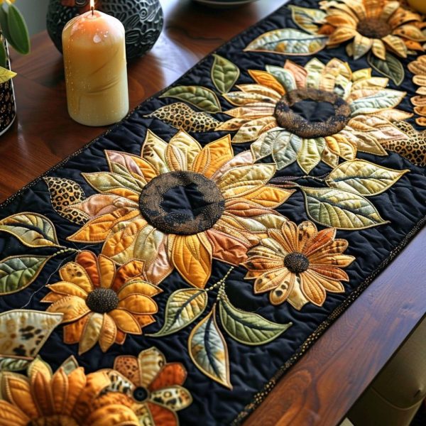 Summer Glow Quilted Table Runner