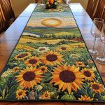 Summer Solace Quilted Table Runner
