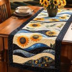 Sunflower Valley Quilted Table Runner