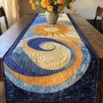 Sunlit Beauty Quilted Table Runner