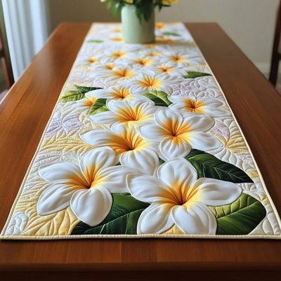 Sunlit Bloom Quilted Table Runner