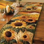 Sunny Delight Quilted Table Runner