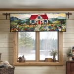 Sunny Path Quilted Valance