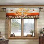 Sunset Sanctuary Quilted Valance