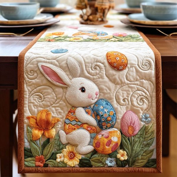 Sweet Spring Quilted Table Runner