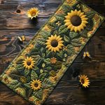 Sweet Sunflowers Quilted Table Runner