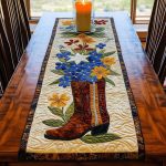 Texas Pride Quilted Table Runner