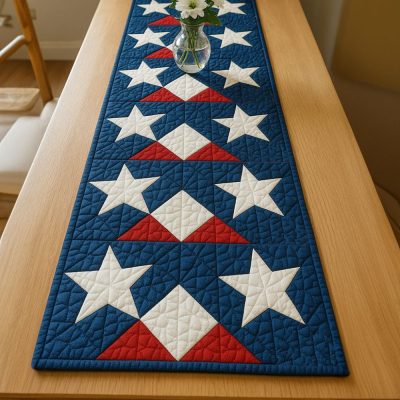 Texas Spirit Quilted Table Runner