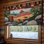 The Catch Of The Day Quilted Valance