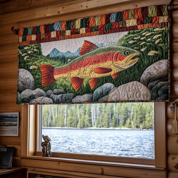 The Catch Of The Day Quilted Valance