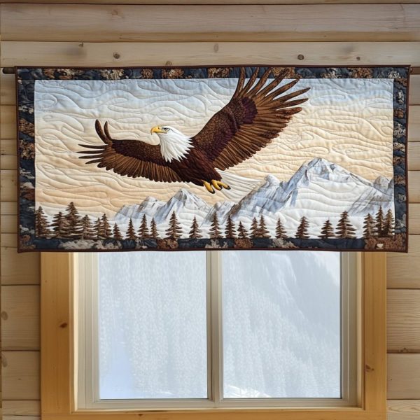 The Eagles Realm Quilted Valance